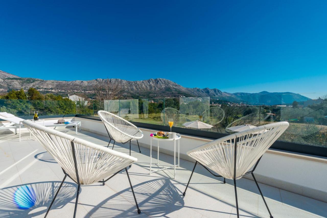 Villa Invigo - Brand New Private Pool Villa Mlini Buitenkant foto